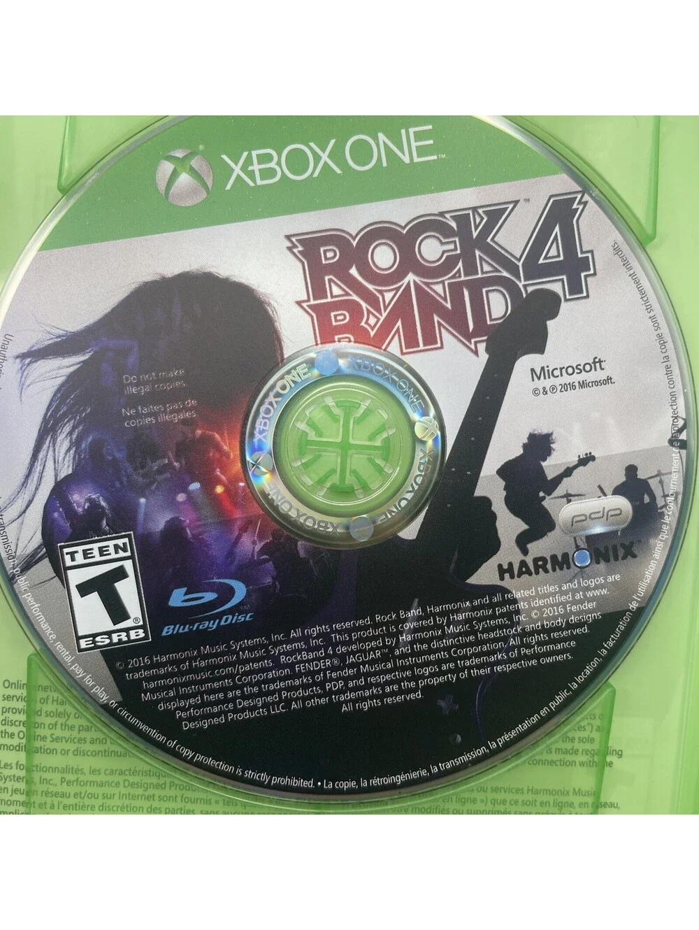 Rock Band 4 Plus Rivals Expansion Xbox One (No Code) with insert XBOX